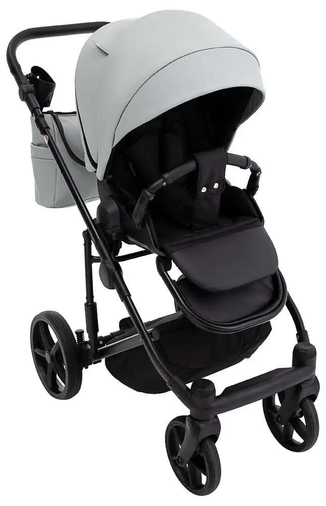 Детская коляска 2 в 1 Adamex Zico Eco Sa-3 светло-серый